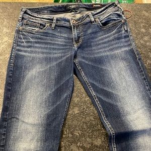 Silver jeans. Tuesday low flare 32/32